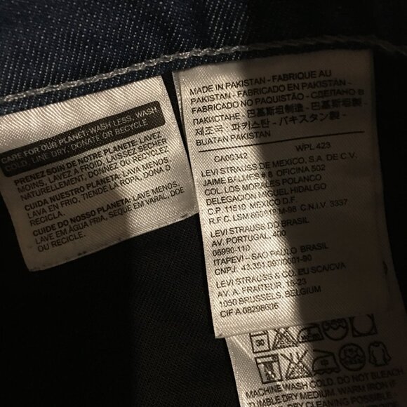 Levi's 569 Loose Straight Mens Jeans Size 38x32 - Picture 5 of 11